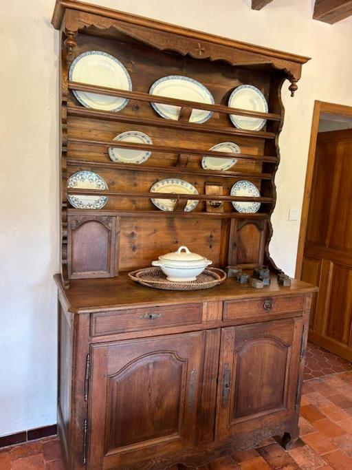 La Maison De Barbara La Guiche Buitenkant foto