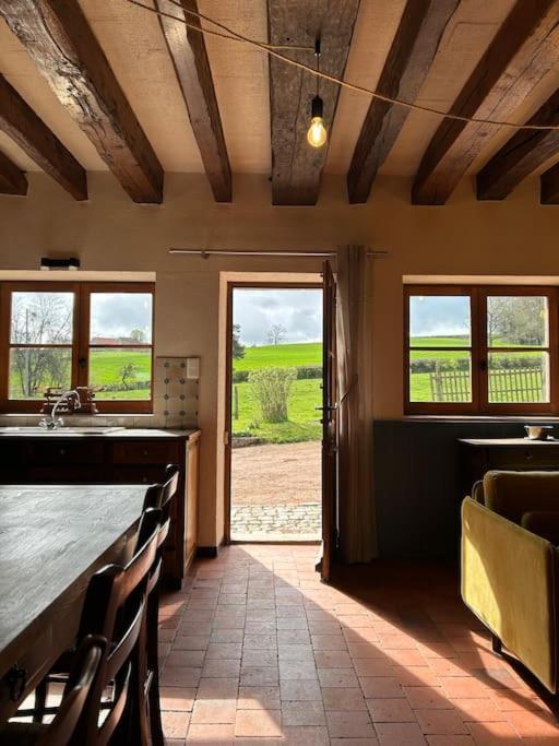 La Maison De Barbara La Guiche Buitenkant foto
