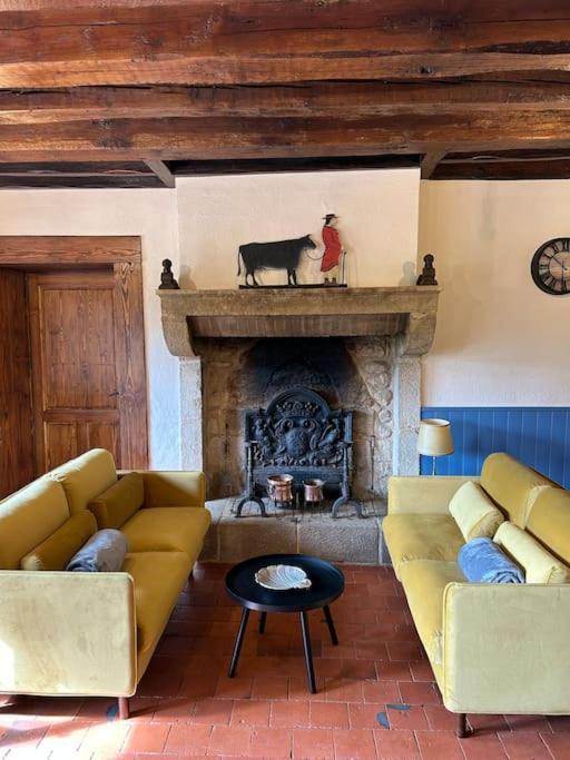La Maison De Barbara La Guiche Buitenkant foto
